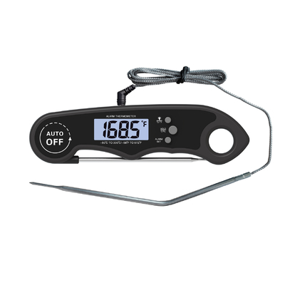 Good price Doppelsonden-Nahrung, die Fleisch-Thermometer mit Warnung für Ofen kocht Online