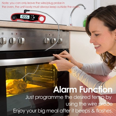 Good price Digital-GRILL Fleisch-Nahrungsmittelkochender Thermometer-Doppelsonde mit Kalibrierungs-Funktion Online