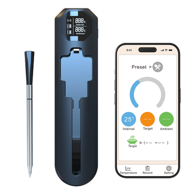 Good price 820FT Langstrecken-Smart-Wireless-Instant-Reading Kochgrill-Thermometer Haushalts-Küchen-App Fernabstands-Fleischthermometer Online