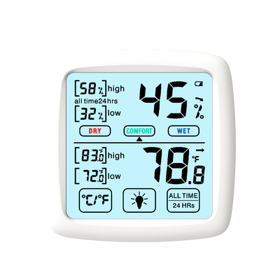 Good price Gray Lcd Indoor Thermometer Temperature und Feuchtigkeits-Monitor mit Hygrometer Digital Online