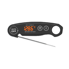 Digital Rechargeable Meat Thermometer For Steak Water Temp LED Big Lcd Display