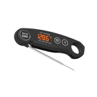 Digital Rechargeable Meat Thermometer For Steak Water Temp LED Big Lcd Display