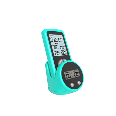 Good price Drahtloser Fleisch-Thermometer Lcd mit Fern-Sensor-dem Doppelsonden-Grill-Raucher magnetisch Online