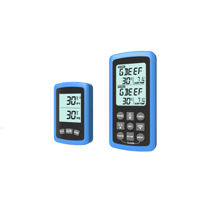 Good price Drahtloser Digital-Fleisch-Thermometer mit Doppelsonden-Anweisungen für Oven Grill Online