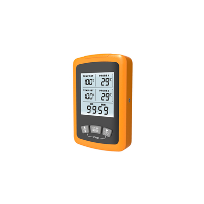 Good price Verdoppeln 2 Sonden-Digital-Fleisch-Thermometer für Raucher grillen Countdown-Timer Online