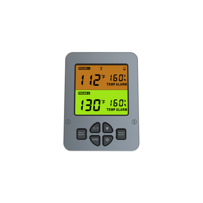 Good price Doppelsonde GRILL Fleisch-Thermometer mit Timer-Countdown für Raucher-Temperatur Online