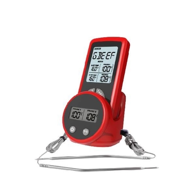 Good price drahtloser Thermometer des Grill-433mhz mit Doppeltemperatur-Instrument-Fleisch-Sonde Online