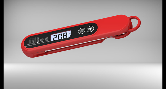 Good price Wasserdichter Fleisch-kochender Thermometer-Falten-Sonden-Augenblick las Nahrungsmittelkochenden Thermometer Online