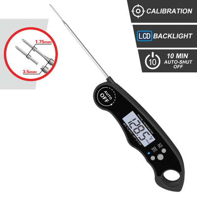Digital Meat Thermometer For Bbq Cooking Grill Liquid