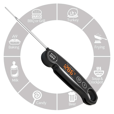 Good price Faltbarer Digital-Thermometer für das Kochen von Fleisch USB-CER RoHS LED-Anzeige Online