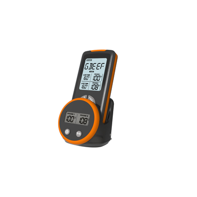Good price Kochen Warnungs-Thermometer-und Timer-Radioapparat-des Doppelsonden-Fleisch-Thermometer-Grills Online
